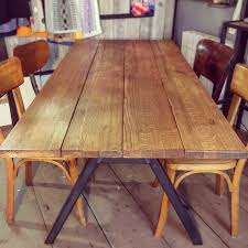 Dimension du lit hors tout 2x 1cm ( l x l ) sommier en lattes fait sur mesure facile à. Table De Ferme Ancienne Leon En Chene Sur Mesure For Me Lab