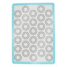 16.5 x 11.6 (41.91cm x 29.464cm) 2 mats. Silicone Macaron Mats By Celebrate It Michaels