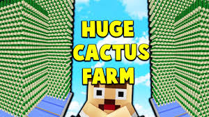 Hypixel skyblock how to make a afk magma farm! Monster Cactus Farm Skyblock Youtube