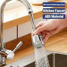 4.5 out of 5 stars. 360 Flexible Nozzle Spout Water Saving Home Kitchen Sink Tap Faucet Extender Ebay
