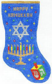Counted cross stitch kit $11.99. 6348 Hanukkah Stocking Needlepoint Canvas In 2021 Needlepoint Canvases Needlepoint Designs Christmas Cross Stitch