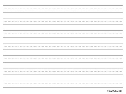 Primary graph paper primary paper template for writing youll also. Primary Lined Paper Landscape By Learning In Literacy Tpt