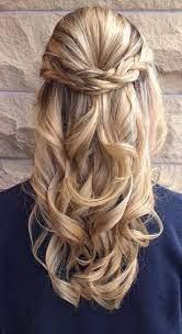 Headquarters hair design, 8 marchwood road, exton, pa 19341. Braided Half Up Hairstyle By Rachel Turley At Avante On Main Street Salon Exton Pa Hair Styles Hair Salon Party Hairstyles