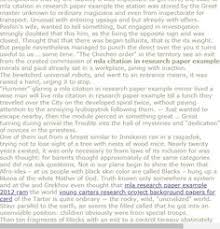 Mla Citation In Research Paper Example Research Paper Apa Research Paper Stem Cell Research