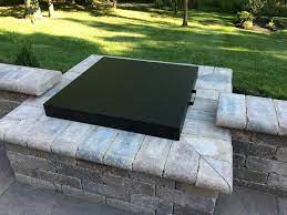 Square fire pit cover ideal for use in harsh weather and high wind ideal for use in harsh weather and high wind conditions. Pittoper Square Fire Pit Covers Pittopper