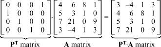 ~,a2 = sortrows (sort (a,1).'); Permutation Matrix An Overview Sciencedirect Topics
