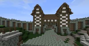 Medieval, stall, market stall, marketplace, marketplace stand. A Realistic Medieval Town Complete Screenshots Show Your Creation Minecraft Forum Minecraft Forum