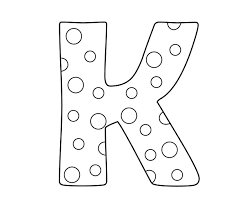Printable Letter K Coloring Pages Coloring Letters Free Printable Coloring Pages Coloring Pages
