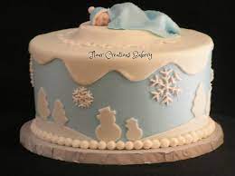 Winter Baby Shower Cake Winter Baby Shower Cake Winter Wonderland Baby Shower Baby Shower Cakes For Boys