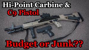 Check spelling or type a new query. Hi Point Carbine C9 Pistol Budget Or Junk Youtube