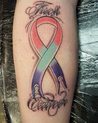 Here we have some cancer ribbon tattoos that you can do after cancer surgery. 65 Best Cancer Ribbon Tattoo Designs Meanings 2019