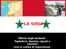 Viaggiare nel mediterraneo con msc crociere significa avere a portata di mano il meglio della cultura , delle tradizioni e dei monumenti che da sempre ne arricchiscono le sponde. Ricerca Sulla Siria Completa Docsity
