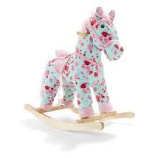 Ditsy Rocking Horse Plush Rocking Horse Rocking Horse Kids Wooden Kitchen