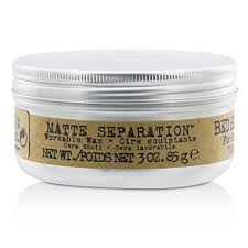 I really love the feel of soft on the wax, but it's not holding my hair at all. Tigi Bed Head B For Men Matte Separation Workable Wax 85g Germany
