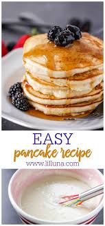 Easy Pancake Recipe Plus 15 Ways To Change Up Video Recipe Pancakes Easy Pancake Recipe Easy Basic Pancake Recipe