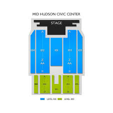 Mid Hudson Civic Center 2019 Seating Chart