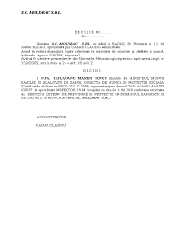 Decizie Delegare Atributii In Domeniul Ssm