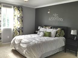 This bright yellow painted wall is a welcome, sunny surprise. Ogawb47 Outstanding Gray Accent Wall Bedroom Finest Collection Wtsenates Info