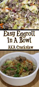 Weight watchers egg roll in a bowl. Easy Egg Roll In A Bowl Recipe Aka Crack Slaw Cook Eat Go