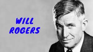 History Brief: Will Rogers