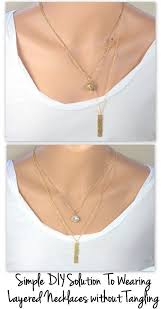 I Love The Layered Look Of Dainty Necklaces Worn At Different Lengths But I Stopped Wearing Them Becau Layered Necklaces Diy Layered Necklaces Jewelry Patterns