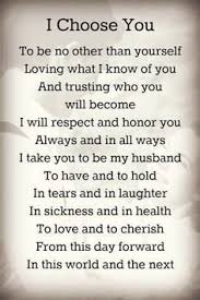 The problem is that when we say these vows we most often don't comprehend that the worse and the. 20 Wedding Vows For Him Quotes Ideas
