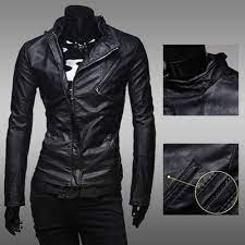 Faux Leather Jacket Mens Leather Jacket Casual Leather Jacket Mens Leather Coats