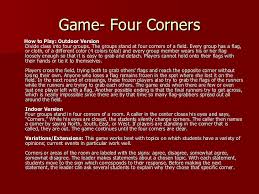 Four corners is a game that will get your students up and moving around as they get to know each other with all about me questions. Morning Meeting Activities Karie