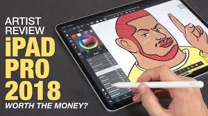 Artist Review Ipad Pro 2018 With Apple Pencil 2 Youtube