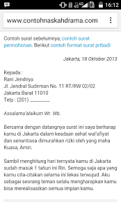 Lain halnya memang dengan saat ini yang. Tuliskan Contoh Surat Pribadi Tentang Cita Cita Brainly Co Id