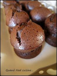 Mini Fondants Au Chocolat Quand Nad Cuisine Recette Fondant Au Chocolat Mini Gateau Au Chocolat Recette Fondant