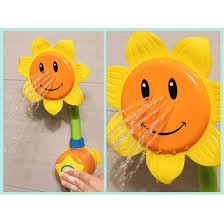 Baru Mandi Bayi Mainan Anak Kolam Renang Mainan Sunflower Shower Kran 0 12 Bulan Mandi Belajar Mainan Hadiah Kuning Hijau Baby Bath Toys Newborn Toys Bath Toys