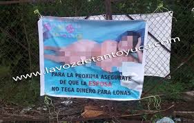 Por presunta infidelidad exhiben a mujer desnuda en una lona - Diario La  Voz de Tantoyuca