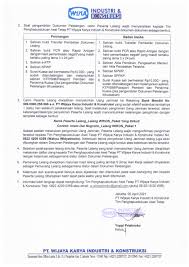 Direktur utama pt wijaya karya tbk agung budi waskito menyebut, komponen terbesar pada motor listrik terdapat pada baterai yang disematkan sehingga ingin investasi di sektor itu. Wijaya Karya Indopart Investor Relations Group Structure Review Penipuan Lowongan Kerja Pt Wijaya Karya Indopart Undangan Interview Palsu Pt Wijaya Karyaplaylist Terpopuler Kumpulan Penipuan Lowongan Kerja Via