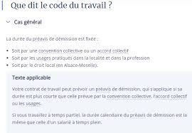 Un préavis doit être respecté que ce soit en cas de licenciement ou de démission. Contribution Duree De Preavis De Demission Reponse Generale Incomplete Issue 2190 Socialgouv Code Du Travail Numerique Github