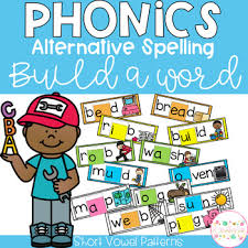 However the 'o' sound can be represented by different combinations of letters. Short Vowel Patterns Build A Word Phonics Alternative Spelling