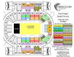 five finger death punch pensacola bay center