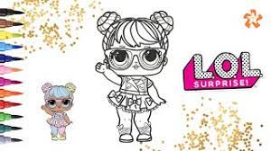Happy new years eve !!!!! L O L Surprise Bon Bon Series 2 How To Color Baby Doll Surprise Toys Coloring Pages Youtube