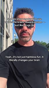 Studies show regular p*rn use rewires the brains reward system. #crazy...