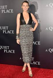 Blake lively is fighting back after a frightening experience with paparazzi. Blake Lively In Chanel For A Quiet Place Film Premiere About Her