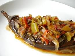 Imam Bayildi Stuffed Aubergine Or Eggplant Turkish Recipe Rezepte Einfache Gerichte Essen