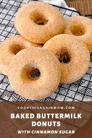 Baked Buttermilk Donuts Recipe Buttermilk Recipes Baked Donuts Baked Donut Recipes
