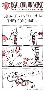 What Girls Do When They Come Home Fun Comics Real Girls Comics