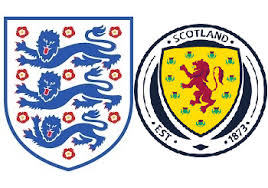 The sun was shining, like today with a lot raised for charity. England V Scotland My Football Facts