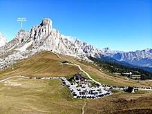 Passo giau (passo di giau) sits at 2,236 meters a.s.l. Passo Di Giau Wikiwand