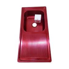 What are the different colors of quartz kitchen sinks? Red Ready To Mount 36x18 Inch Single Bowl Stainless Steel Kitchen Sink Rs 7000 Piece Id 22515202412