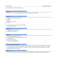 It organizes your experience by skill sets or projects, rather than chronology. Functional Resume Template