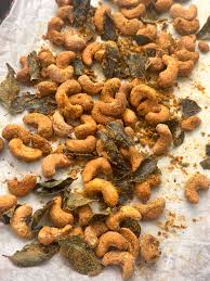 CURRY LEAF ROASTED CASHEWS — KaliCooking