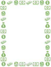 Money Border Clip Art Page Border And Vector Graphics Bordas Molduras Frames Png