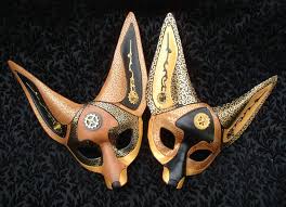 Clockwork Fennec Fox Masks 1 And 2 By Merimask On Deviantart Kitsune Mask Fox Mask Leather Mask